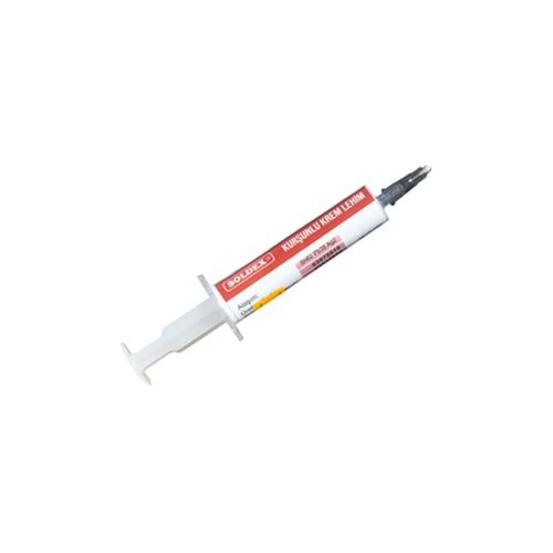 Soldex 18921 Kurşunlu Enjektör Krem 10gr Şırınga Lehim