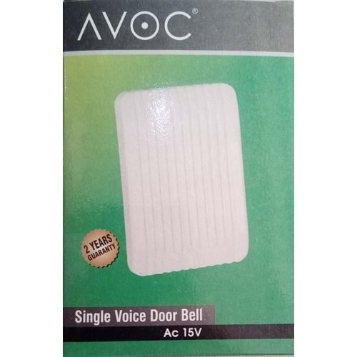 Avoc AC 15V Üç Sesli Kapı Zili