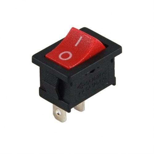 IC-120A Mini Işıksız Anahtar 2P KCD1-101 2 Li Paket Halinde