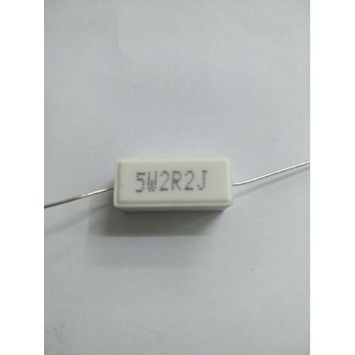 2.2 Ohm 5 Watt Taş Direnç