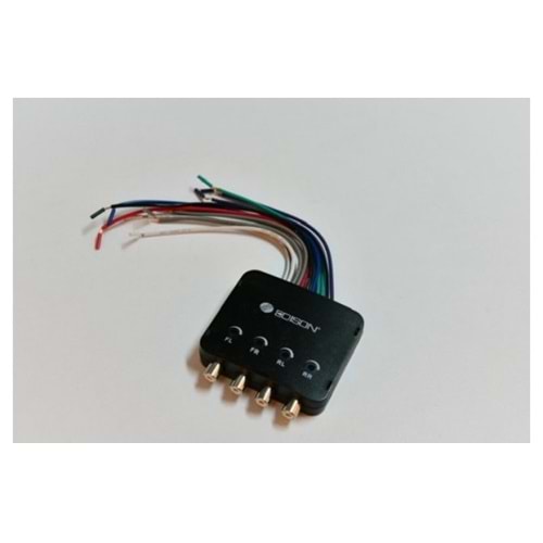Edison HL-454 4 Kanal Oto Anfi Dönüştürücü