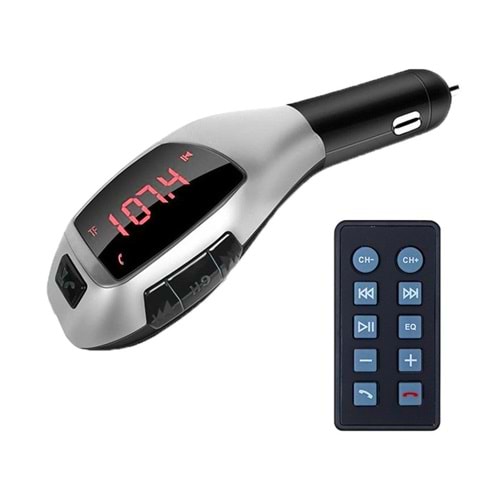 Hello HL-19679 X5 Handsfree USB/SD/Bluetooth 12-24 Volt Fm Transmitter