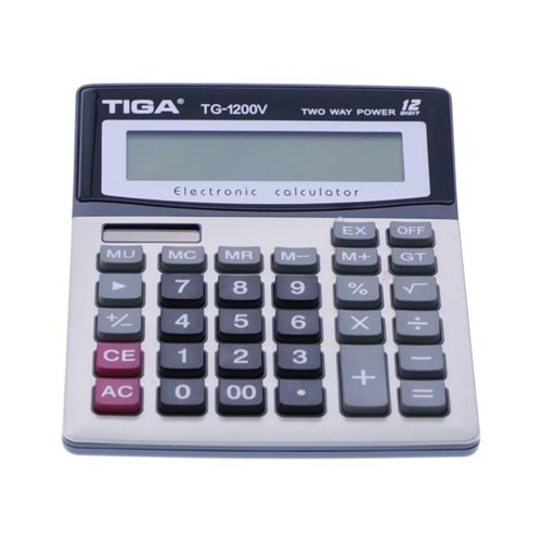 Tiga TG-1200VT 12 Haneli Masaüstü Hesap Makinesi