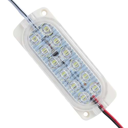 Powermaster 5082 24V 1.2W Beyaz Parlak Yanıp Sönen 2835 Modül Led