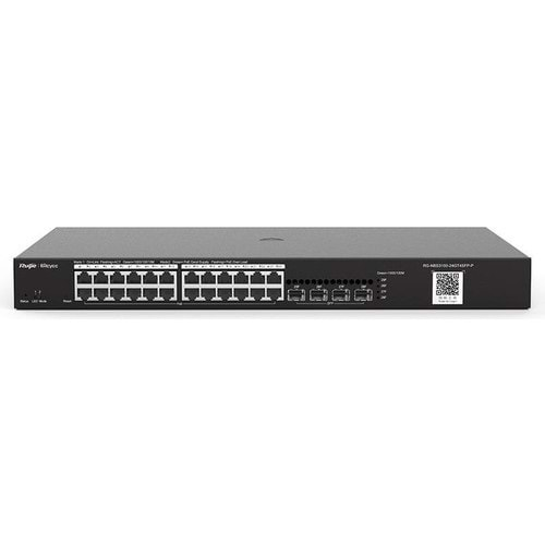 Ruijie Reyee RG-NBS3100-24GT4SFP-P 24 Port 10/100/1000 Mbps Sfp Uplınk L2 Yonetılebılır 370W Gigabit Swıtch