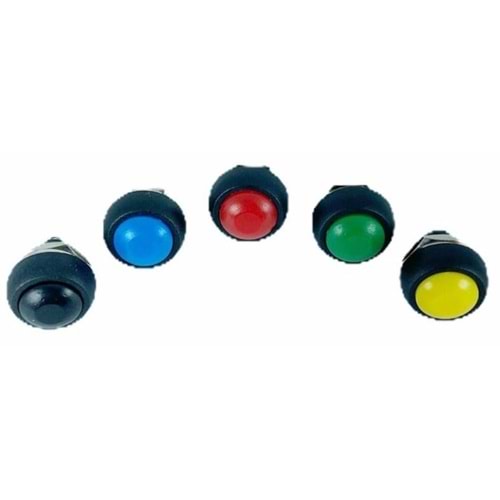 IC-184 Siyah Plastik Buton