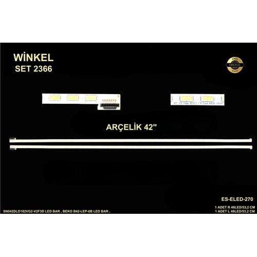 Winkel SET-2366 MLD962x1/MLD963x1 Arçelik 42