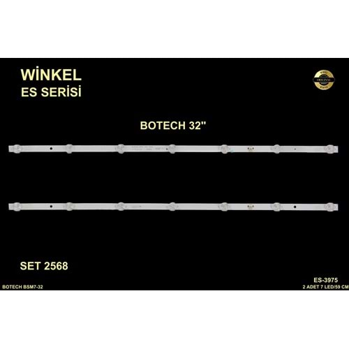 Winkel SET-2568 Es Serisi 2 Parça Botech 32