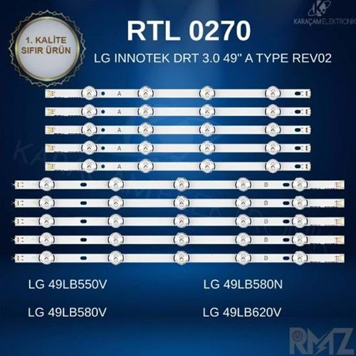 RTL-0270 (SET-2013) LG 49 /LG INNOTEK DRT 3.0 49'' A TYPE REV02 , LG INNOTEK DRT 3.0 49'' B TYPE REV02