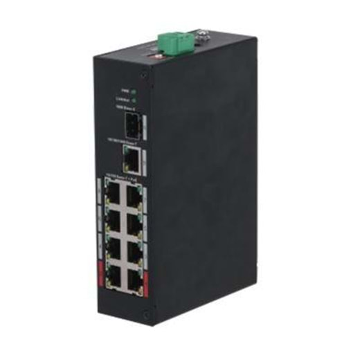 Dahua PFS3110-8ET-96 8 Port Endüstriyel Poe Switch