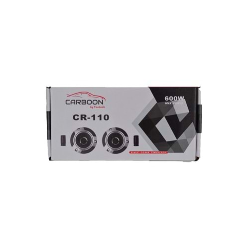 Carboon CR-111 200W Rms Power 10 CM Tweeter 2 Li Takım Halinde