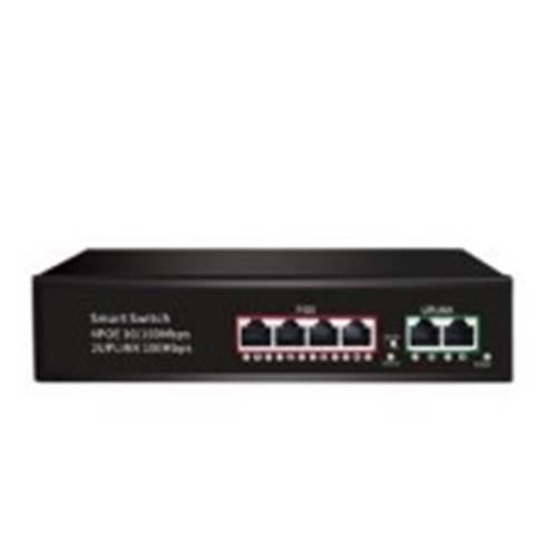 Ironstar 1006B 4+2 Port 10/100 Poe Switch