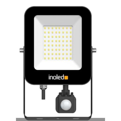 İnoled 7225-01 6500K 50 Watt Sensörlü LED Projektör