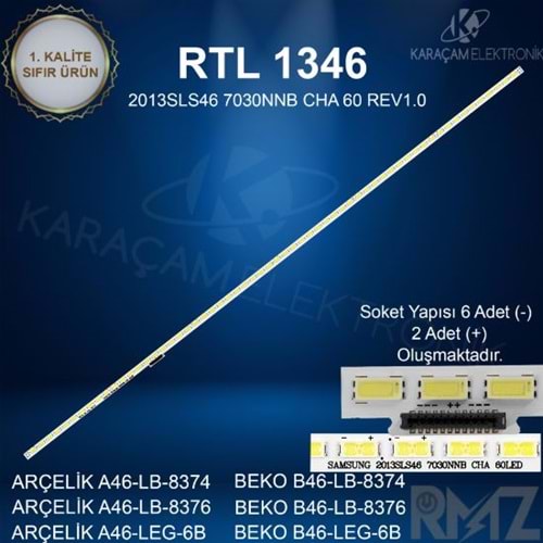RTL-1346 Arçelik-Beko Tv Bar Led Takımı