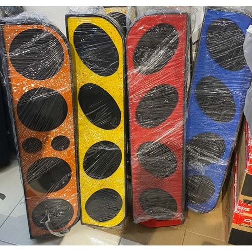 Hi-Fi HF-4OP 4 Lü Oval Boyalı Full Mdf Universal Pandizot