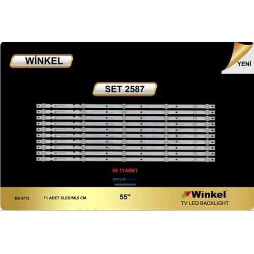 Winkel SET-2587 Onvo Tv Bar Led Takımı