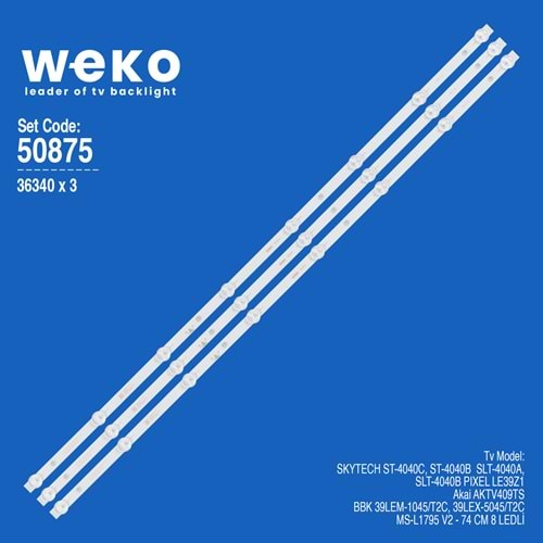 Weko Wkset-5875 Skytech 40