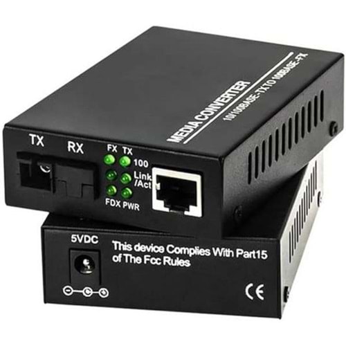 Gesi HTB-GS-03 A/B Gigabit Fiber Optik Medya Dönüştürücü