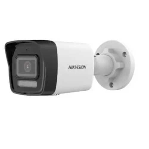 Hikvision DS-2CD1023G2-LIUF 2MP 4mm H265+ 30Mt Gece Görüşü Hybrid Light SD Kart Dahili Mikrofon PoE Bullet Güvenlik Kamerası