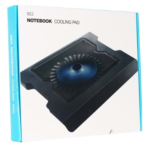 Powermaster 883 120 mm 1500 Rpm Tek Fanlı Işıklı Notebook Soğutucu