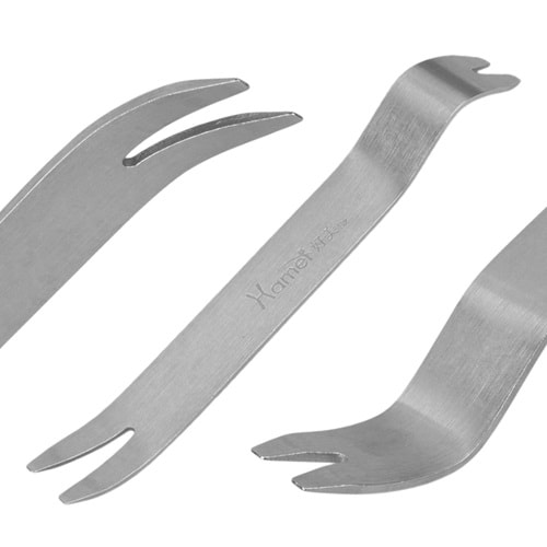 Carstar S2 Araç İçi Ses Sistemi Sökme - Lastik Sökme - Kapı Düzeltme Çıkarma Aparatı Paslanmaz Çelik (2x180mm)