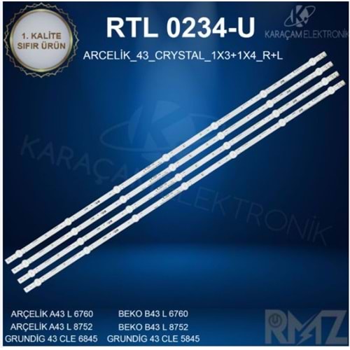RTL-0234-U Arçelik 43