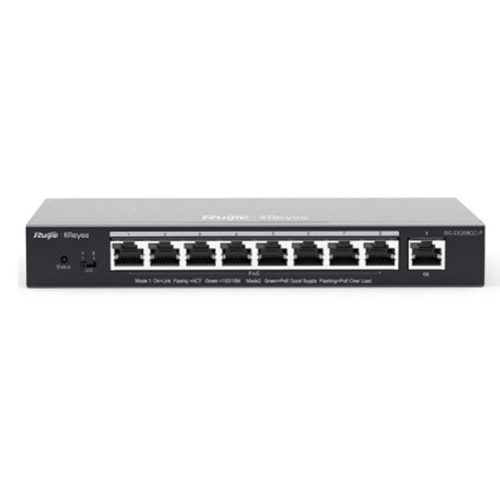 Ruijie Reyee RG-ES209GC-P 9-Port Gigabit Cloud Yönetilebilir PoE Switch