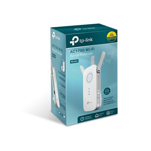 Tp-Link RE450 AC1750 Mbps Menzil Genişletici Extender