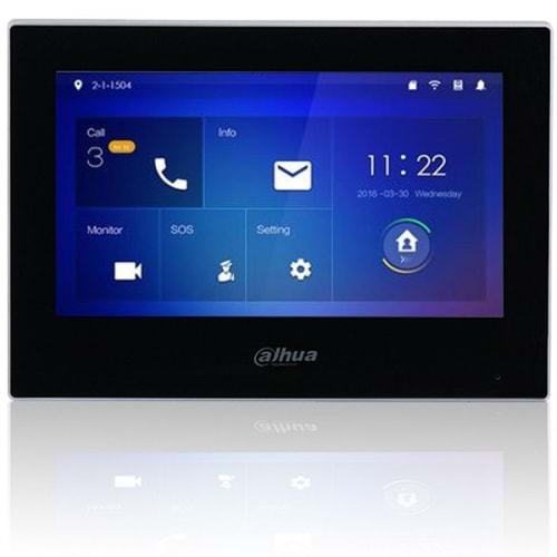 Dahua DHI-VTH2621G-P 7'' Wi-Fi Dokunmatik İç Mekan Monitörü
