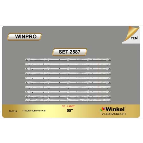 WinPro SET-2587 Onvo Tv Bar Led Takımı