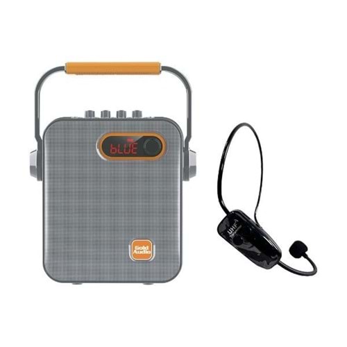 Gold Audio GTX-5K Kablosuz Kafa Mikrofonlu Taşınabilir Seyyar Ses Sistemi