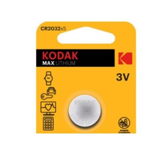 Kodak CR-2032 3 Volt Para Pil
