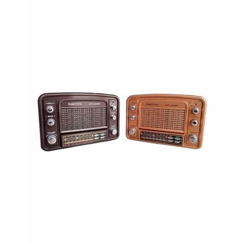 Gold Silver GHTC-4085BT Solar Güneş Enerjili BT/USB/SD/ Nostaljik Radyo