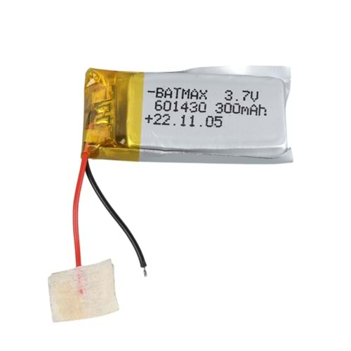 Powermaster 601430 3.7 Volt 300 mAh Lityum Polimer Pil