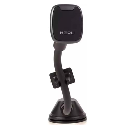 Hepu HP-A30 Vantuzlu Mıknatıslı Araç İçi Telefon Tutucu Standlı