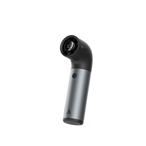 Aecooly PH01 Aero Pro Serisi Dijital LED Ekranlı Taşınabilir Soğutma El Fanı Gri