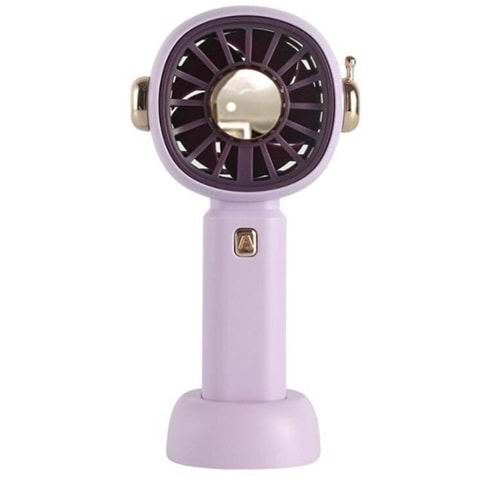 Zore ZB102 Mini Vantilatör Portatif El Fanı Lila