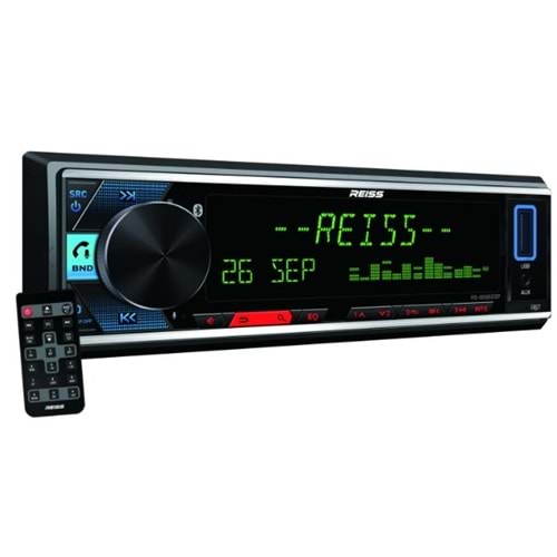 Reiss Audio RS-MX88DSP App Control+Usb+Dsp+Bluetooth+Multicolor+FM+Aux+4x50 Watt Oto Teyp