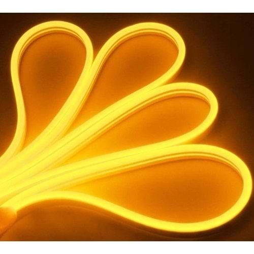 İnoled 4342-08 12 Volt DC Amber Neon Led - 5 Metre