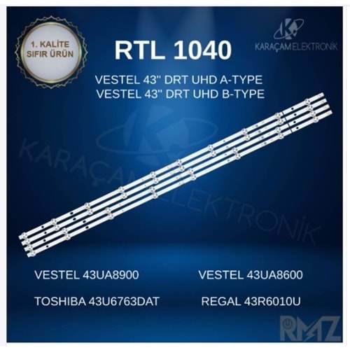 RTL-1040 Vestel 43