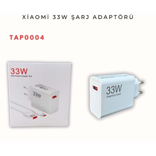 Forline TAP0004 33W Xiaomi Hızlı Şarj Adaptörü