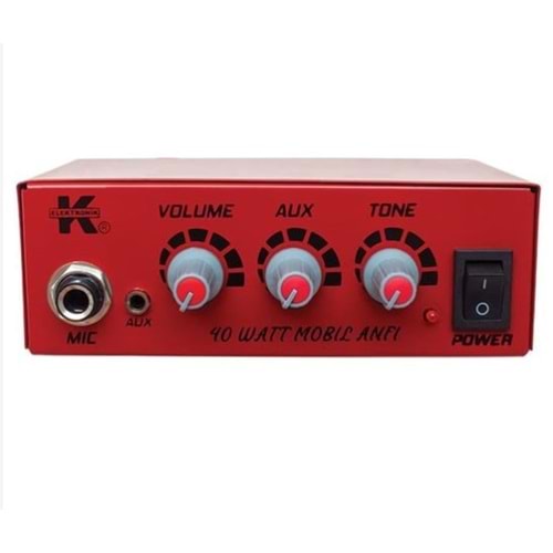 Magicvoice MV-2022 12 Volt 50 Watt Mini Plastik Kasa Pazarcı Anfisi