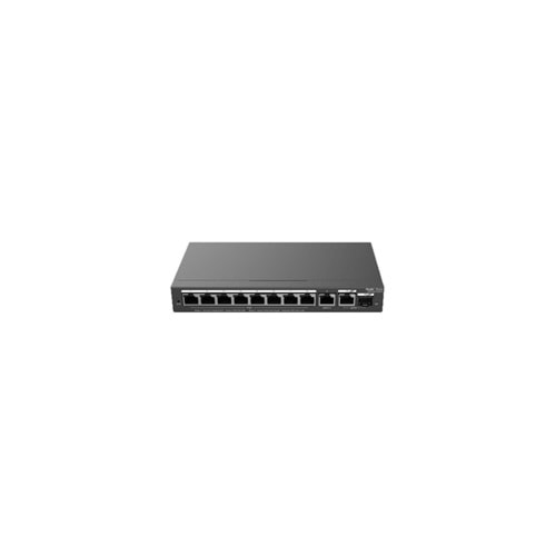 Ruijie Reyee RG-ES210GS-P Gigabit 1-Uplink 1-Sfp 120W Full Poe Cloud Yonetilebilir Desktop Switch
