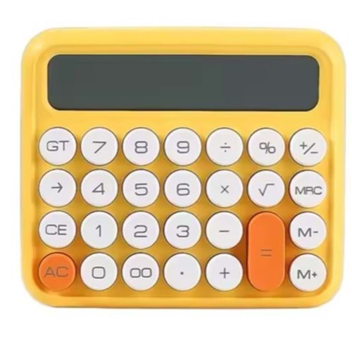 Onezero ZR740 JN-800 Junno Sarı Hesap Makinesi