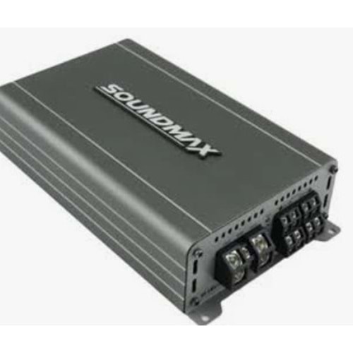 Soundmax SX-LM4125.4D 125x4 Rms Class D 4 Kanal Oto Anfi Grey