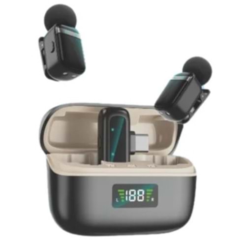 Hepu HP-K8Mini Kablosuz Mikrofon