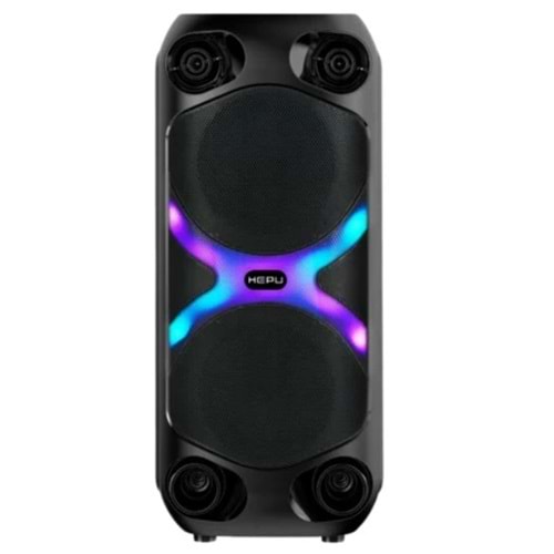 Hepu HP-960 Taşınabilir Şarjlı Rgb Led Bluetooth Hoparlör