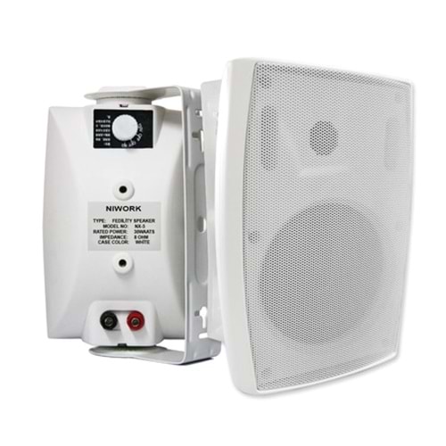 Magicline MG-5WT Beyaz 13 cm 200 Watt Trafolu Hoparlör