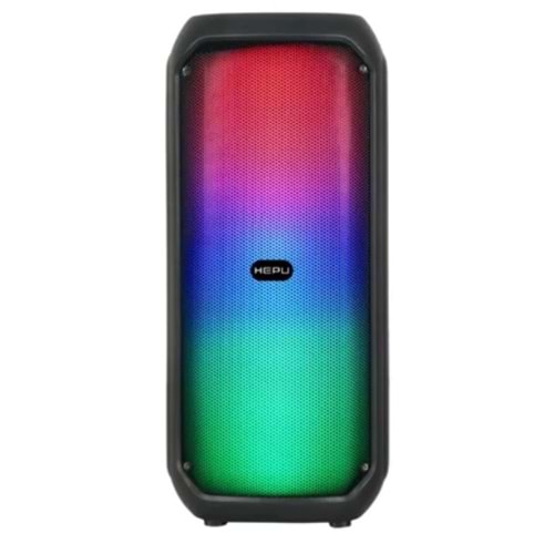 Hepu HP-959 Extra Bass Performans Taşınabilir Şarjlı Rgb Bluetooth Hoparlör