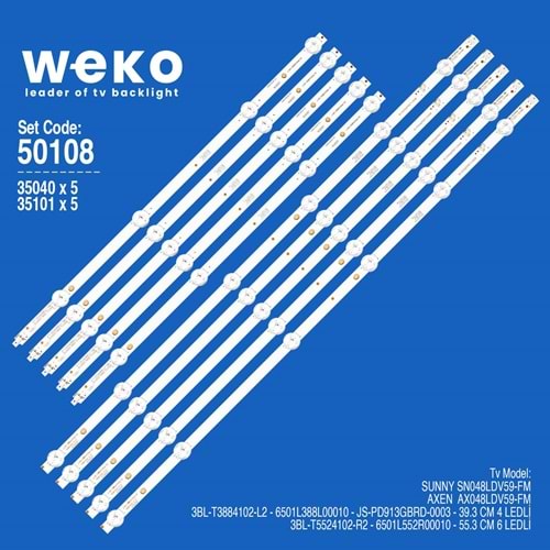 Weko Wkset-5108 Sunny 48